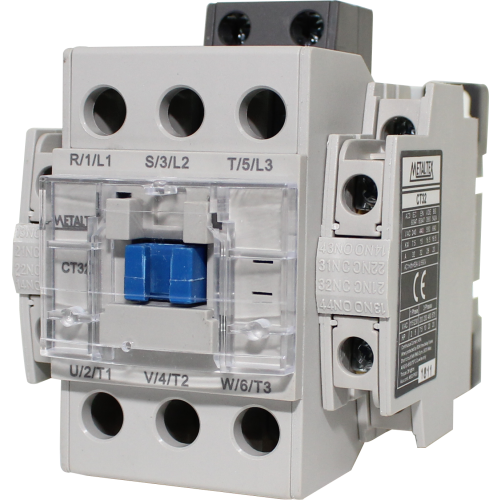 Contactor tripolar hasta 32A AC3 Serie CT32