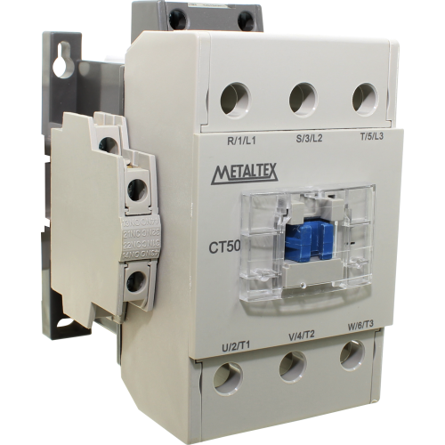 Contactor tripolar hasta 55A AC3 Serie CT50