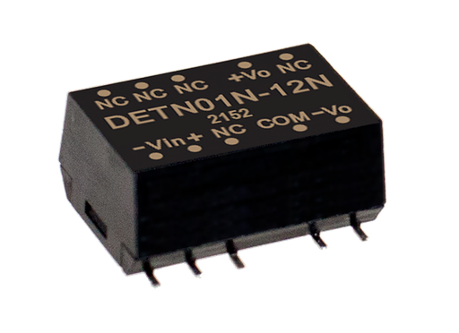 Conversor DC-DC SMD no regulado 1W DETN01-N