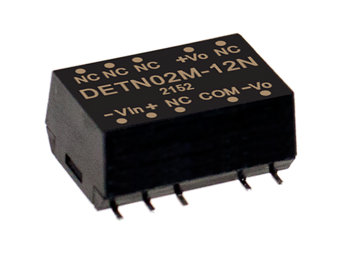 Conversor DC-DC SMD no regulado 2W DETN02-N