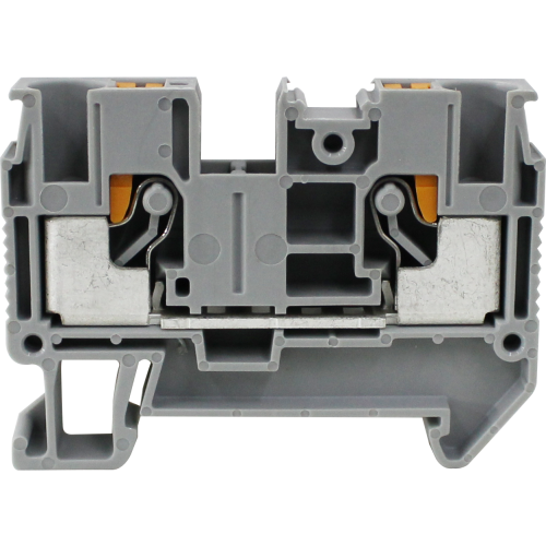 Bornera riel din 6mm² 41A libre mantenimiento Push-in BP6