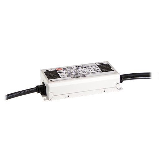 Driver LED metal de voltaje PFC 100W XLG-100