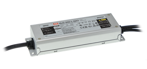 Driver LED metal de potencia DALI-2 200W XLG-200-DA2