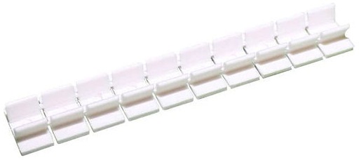 [BS-AI2_5-10] Identificador serie BS para bornera 2,5mm² blanco 10 unidades