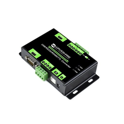 [21411] Industrial Isolated Multi-Bus Converter, USB / RS232 / RS485 / TTL Communication
