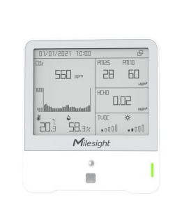 [AM319] Display LoRaWAN con Sensor de Temperatura, Humedad y Calidad del Aire