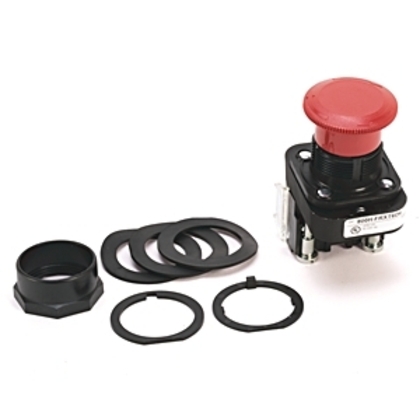 [800H-FRXT6D4] Push-Pull Operators -Position Red Push-Pull and Push-Pull/Twist Release Devices, Non-Illuminated