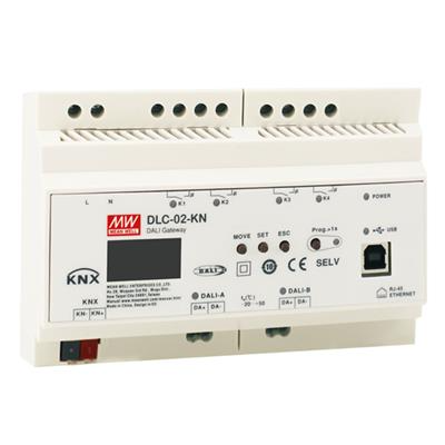 [DLC-02-KN] Controlador de Aplicación Multimaestro DALI-2; Pasarela KNX a DALI