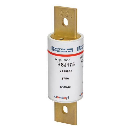 Fusible HSJ, clase J, rápido, 600 VAC / 500VDC, marca Mersen (Ferraz Shawmut)