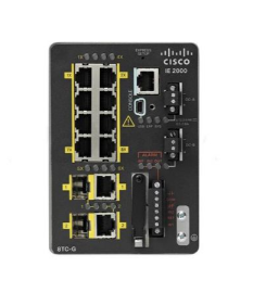 [IE-2000-8TC-G-L] Industrial Ethernet Switch IE2000 with 8FE Copper ports and 2GE Combo (Lan Lite)