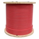 Carrete 1000 metros Cable para panel solar 16mm² rojo H1Z2Z2-K