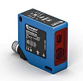 [CP08MHT80] Sensor láser de distancia de alta precisión, 50mm de rango de medición, alimentación 18-30V CC, 8μm de resolución