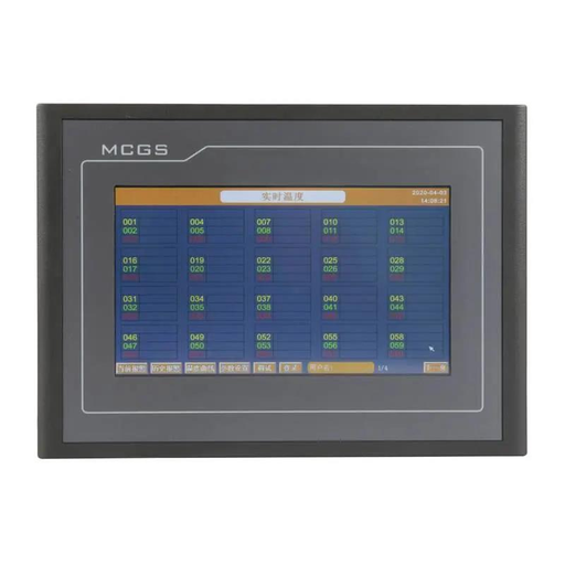 [ATP007: HMI] Pantalla de Datos de Temperatura Remota de la Serie ATP