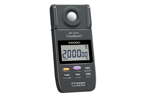 [FT3424] Luxómetro con Temporizador y Conexión USB, Rango 20 a 200,000 lux