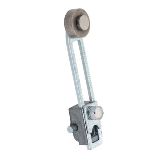 [802T-W2B] Limit Switch Lever, Adjustable Cast Roller Lever,1.9-3.0 in