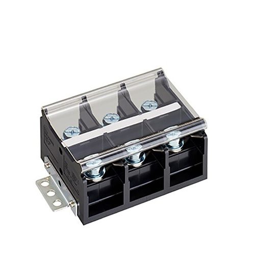 [BN300BW4K] Power Terminal Block, 4-pole, 310A, Panel Mount