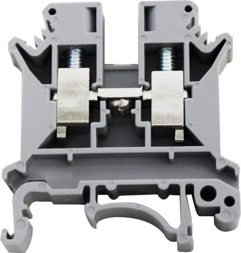 Bornera riel din 6mm² con tornillo de fijación Serie BS 41A