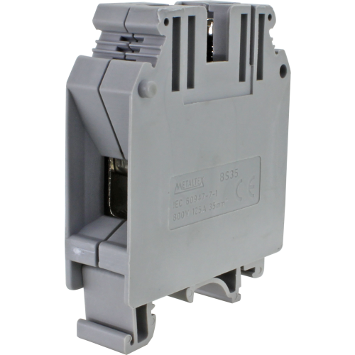 [BS50C] Bornera riel din 50mm² con tornillo de fijación Serie BS 150A