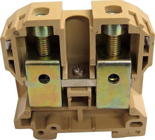 Bornera riel din 70mm² 207A con tornillo de fijación Serie M