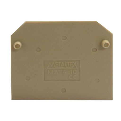 [MAT4-10] Tapa final para MTB4EN - MTB10EN Serie M 4mm² - 10mm²