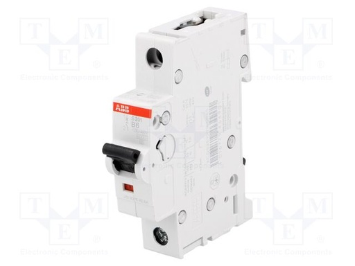 [2CDS251001R0065] Miniature Circuit Breaker, 1P, B, 6 A