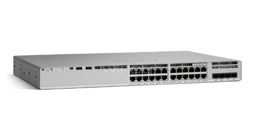 [C9200L-24P-4G-E] Catalyst 9200L 24-port PoE+ 4x1G uplink Switch, Network Essentials