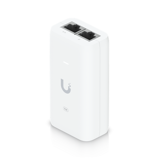 [U-POE-AF] Inyector PoE 48VDC 15,3W 0,32A GIGABIT 802.3AF con cable C5