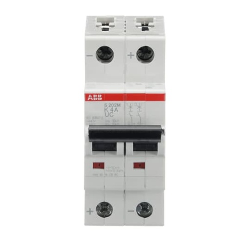 [2CDS272061R0337] Interruptor Automático, S200MUC - 2P - 4 A - K