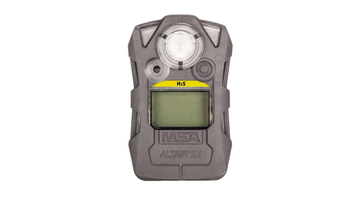 [10162042] Detector portátil Altair 2X, H2S std, Gris, Alarmas configurables
