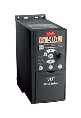 [132F0002] Variador de frecuencia Danfoss serie VLT FC51, 0,37 kW, 230 V ac, 1 fase
