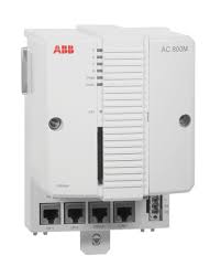 [3BSE076939R1] Compact Product Suite hardware selector, base plate of the PM866 / PM866A controller has two RJ45 Ethernet ports (CN1, CN2)