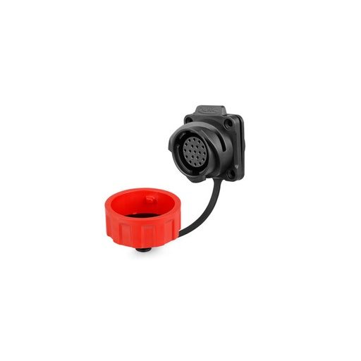 [YM-24-J19SX-02-401A] Conector Serie YM-24 Hembra 19 Pines Socket Soldar CNLINKO