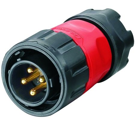 [YM-20-C04PE-02-001A] Conector Serie YM-20 Macho 4 Pines Plug Soldar CNLINKO