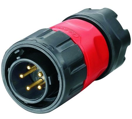 [YM-20-C05PE-02-001A] Conector Serie YM-20 Macho 5 Pines Plug Soldar CNLINKO