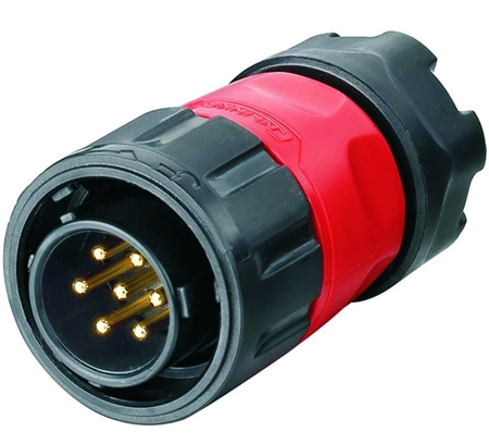 [YM-20-C07PE-02-001A] Conector Serie YM-20 Macho 7 Pines Plug Soldar CNLINKO
