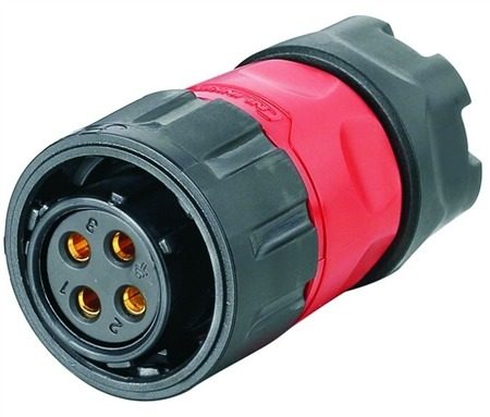 [YM-20-J04PE-02-001A] Conector Serie YM-20 Hembra 4 Pines Plug Soldar CNLINKO