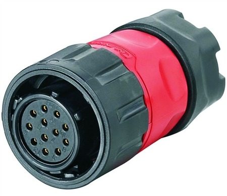 [YM-20-J12PE-02-001A] Conector Serie YM-20 Hembra 12 Pines Plug Soldar CNLINKO