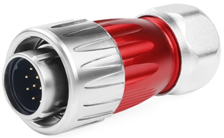 [DH-20-C12PE-03-001A] Conector Serie DH-20 Macho 12 Pines Plug Soldar CNLINKO