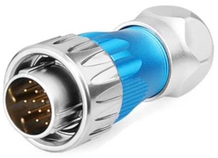 [DH-24-C19PE-03-001A] Conector Serie DH-24 Macho 19 Pines Plug Soldar CNLINKO