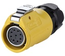 [LP-20-J09PE-01-021] Conector Serie LP-20 CNLINKO(9Pines Hembra)