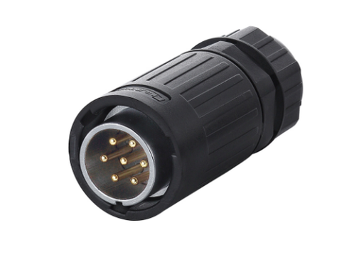 [YA-20-C07PE-01-001A] Conector Serie YA-20 Macho 7 Pines Plug Soldar CNLINKO