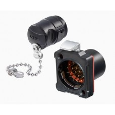 [BD-24-J19SX-02-207A] Conector Serie BD-24 Hembra 19 Pines Socket Bloqueo Plástico CNLINKO