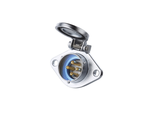 [YA-20-C04SX-03-201A] Conector Serie YA-20 Macho 4 Socket Soldar CNLINKO