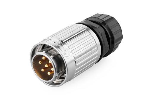 [YW-20-C07PE-03-001A] Conector Serie YW-20 Macho 7 Pines Plug Soldar CNLINKO
