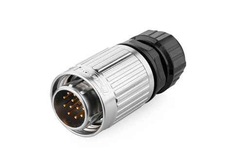 [YW-20-C12PE-03-001A] Conector Serie YW-20 Macho 12 Pines Plug Soldar CNLINKO