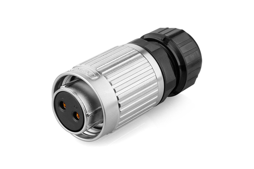 [YW-20-J02PE-03-001A] Conector Serie YW-20 Hembra 2 Pines Plug Soldar CNLINKO