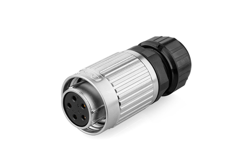 [YW-20-J05PE-03-001A] Conector Serie YW-20 Hembra 5 Pines Plug Soldar CNLINKO