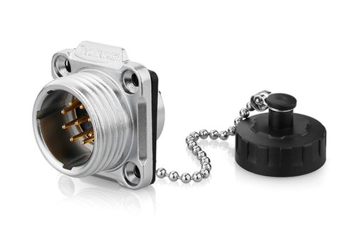[YW-20-C09SX-03-401A] Conector Serie YW-20 Macho 9 Pines Socket Soldar CNLINKO