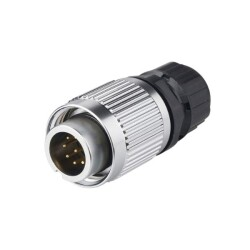 [YW-16-C09PE-03-001] Conector Serie YW-16 Macho 9 Pines Plug Soldar CNLINKO