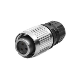 [YW-16-J03PE-03-001] Conector Serie YW-16 Hembra 3 Pines Plug Soldar CNLINKO